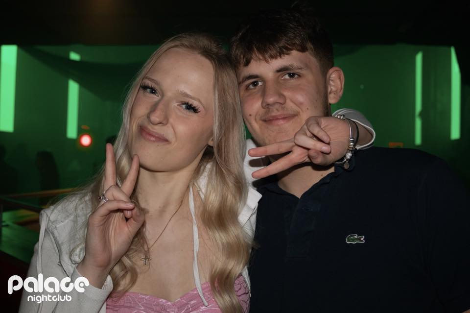 Saturday 25th April night out at The Palace