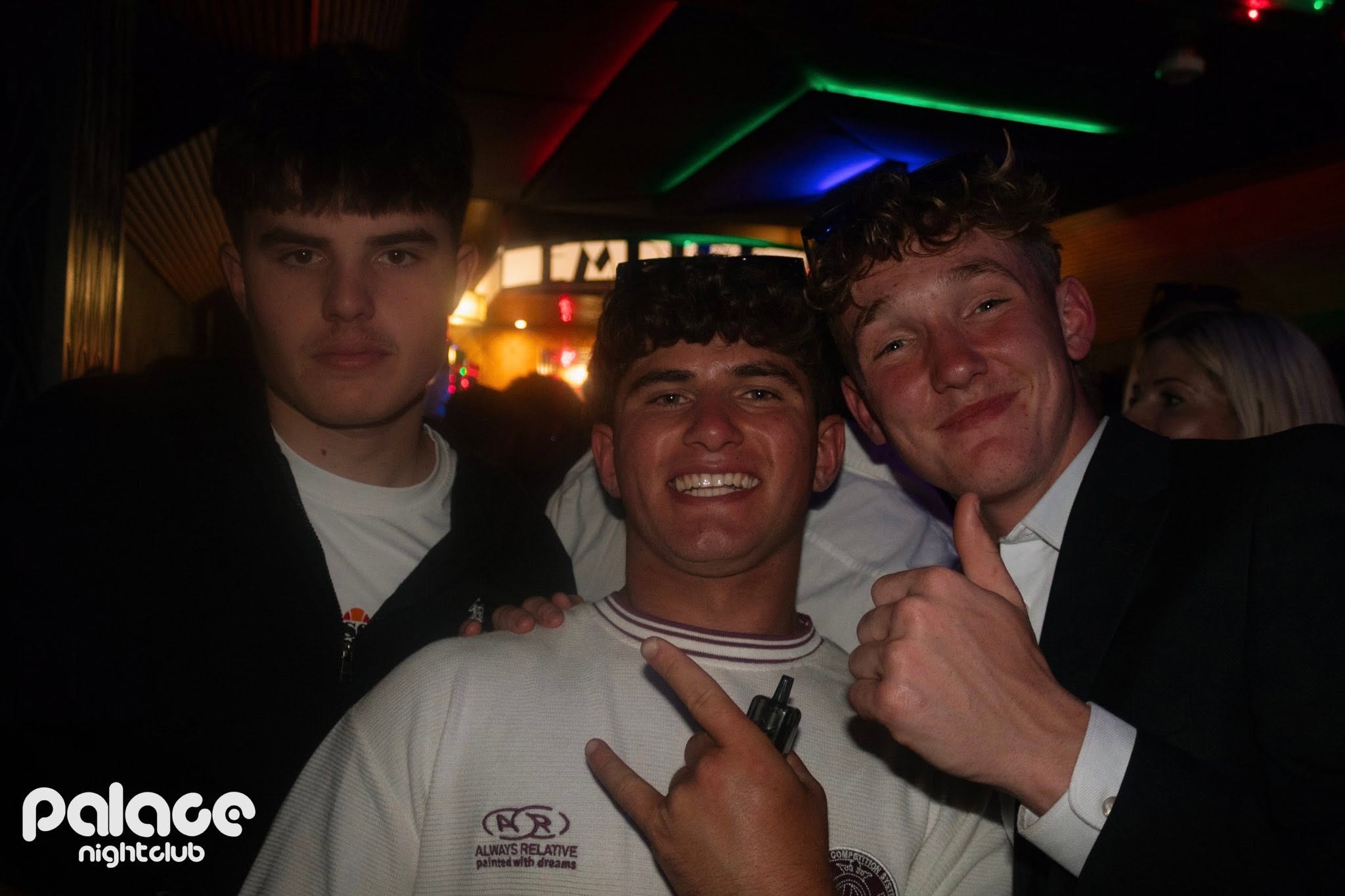Saturday 13th June night out at The Palace