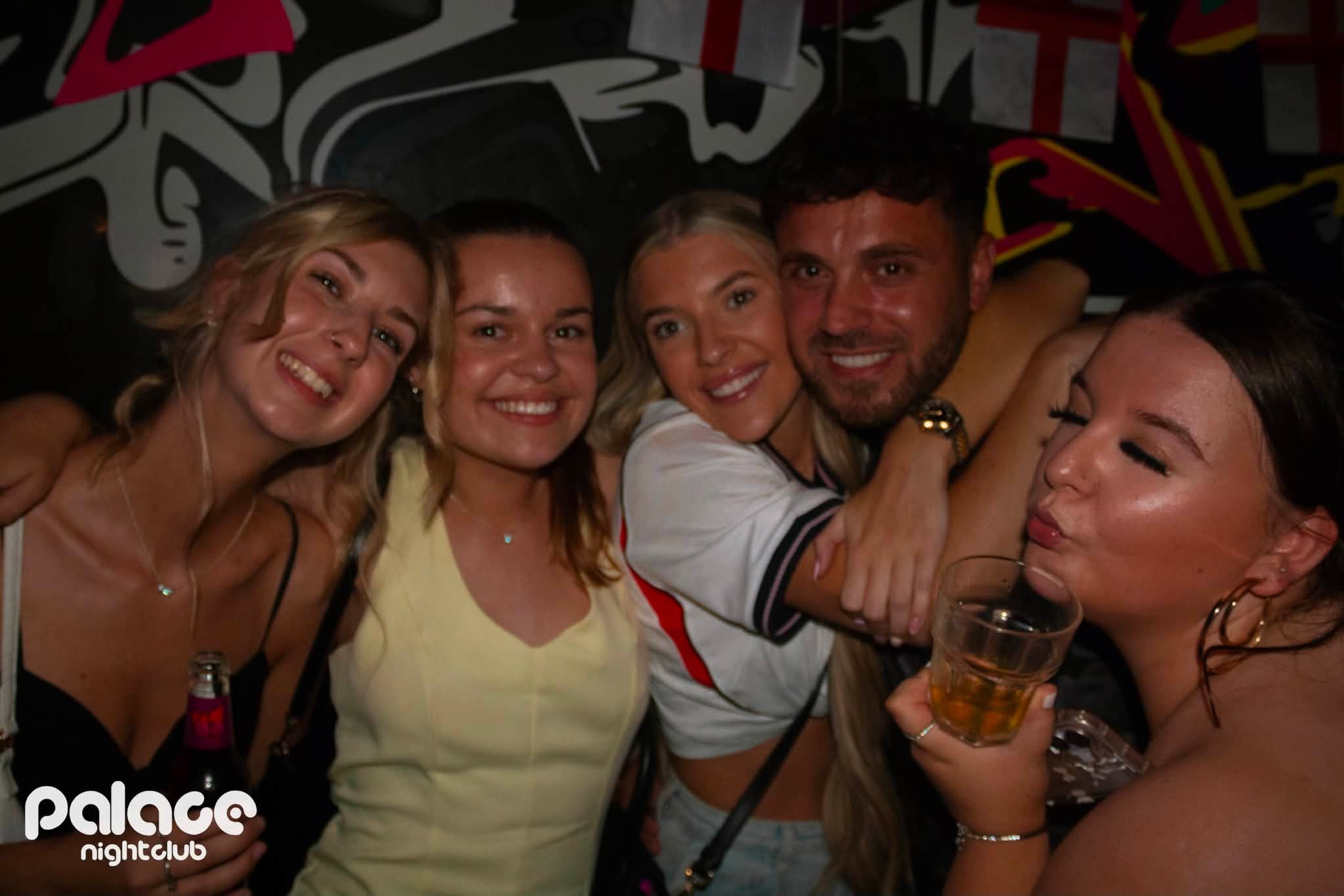 Saturday 11th July night out at The Palace