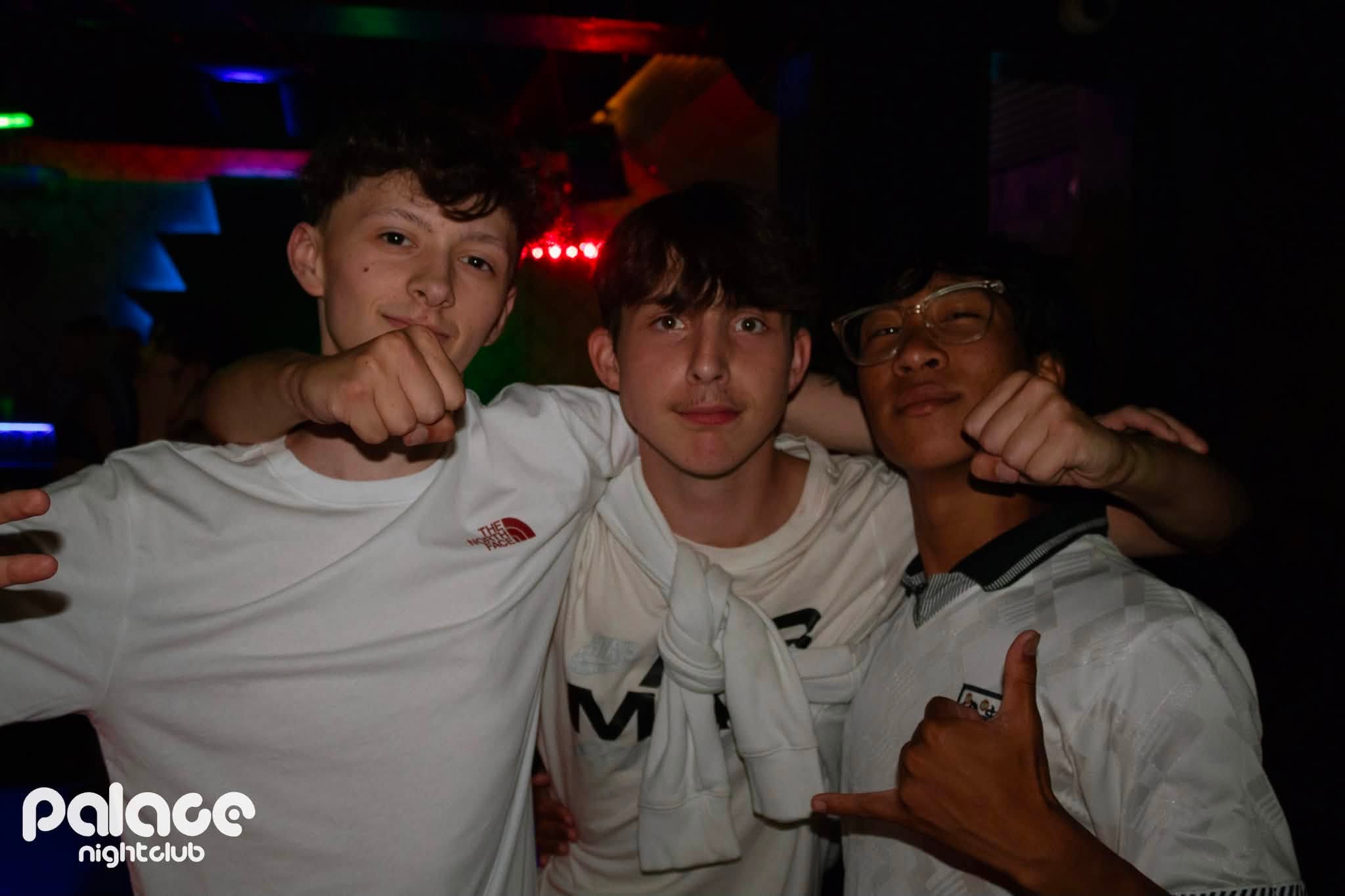 Saturday 11th July night out at The Palace