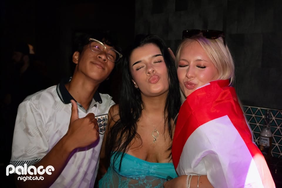 Saturday 11th July night out at The Palace