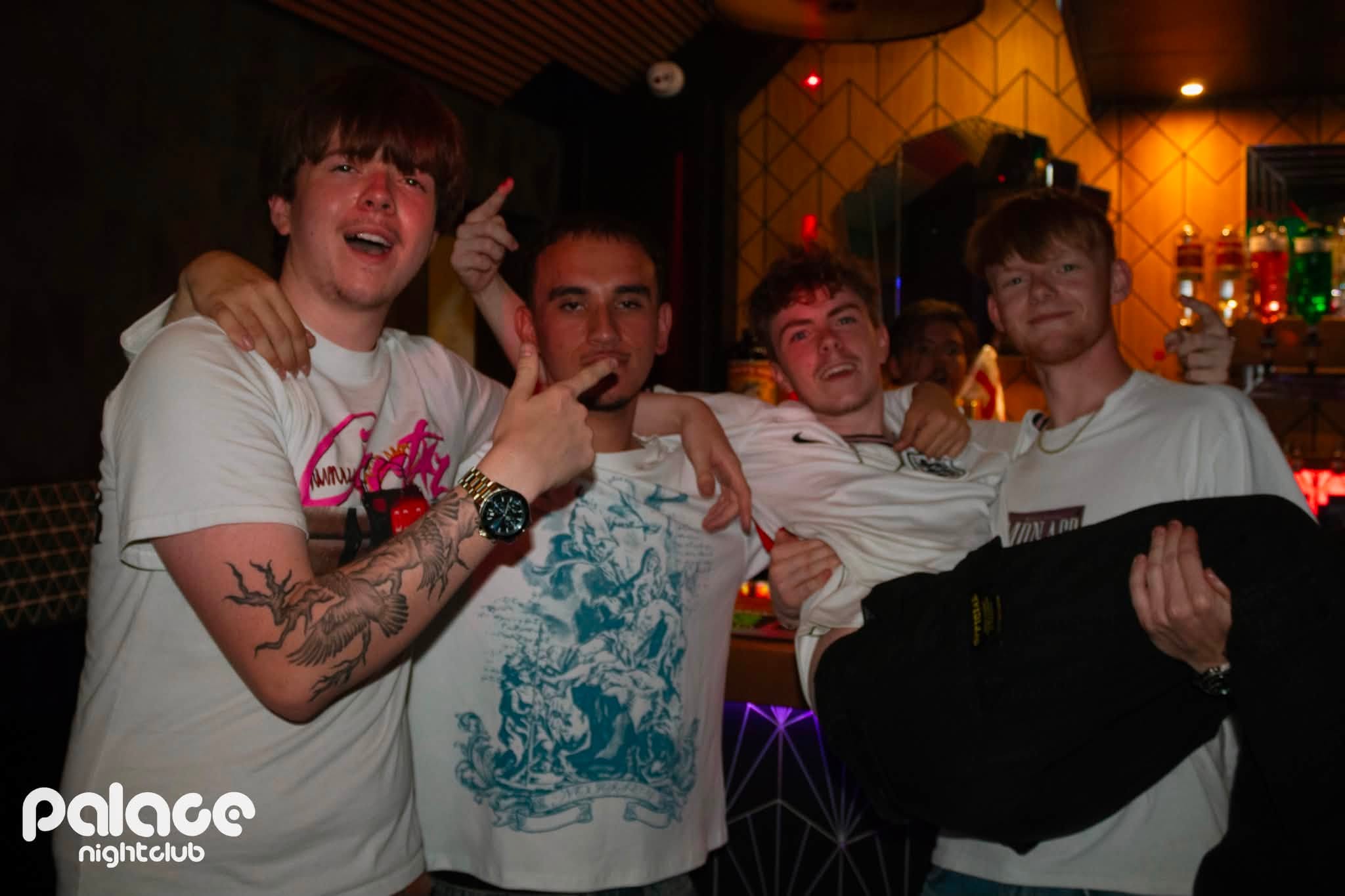 Saturday 11th July night out at The Palace