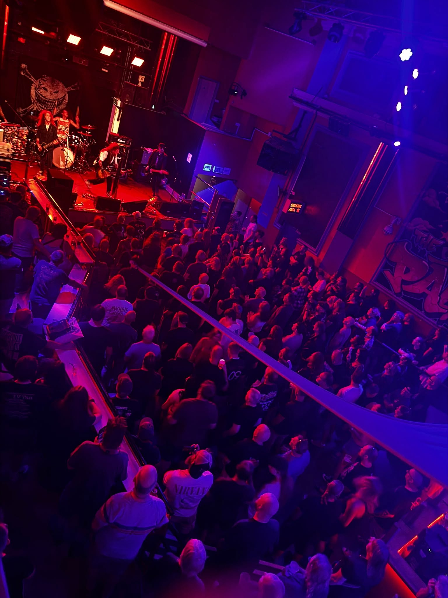 Crowd at The Wildhearts live event at The Palace