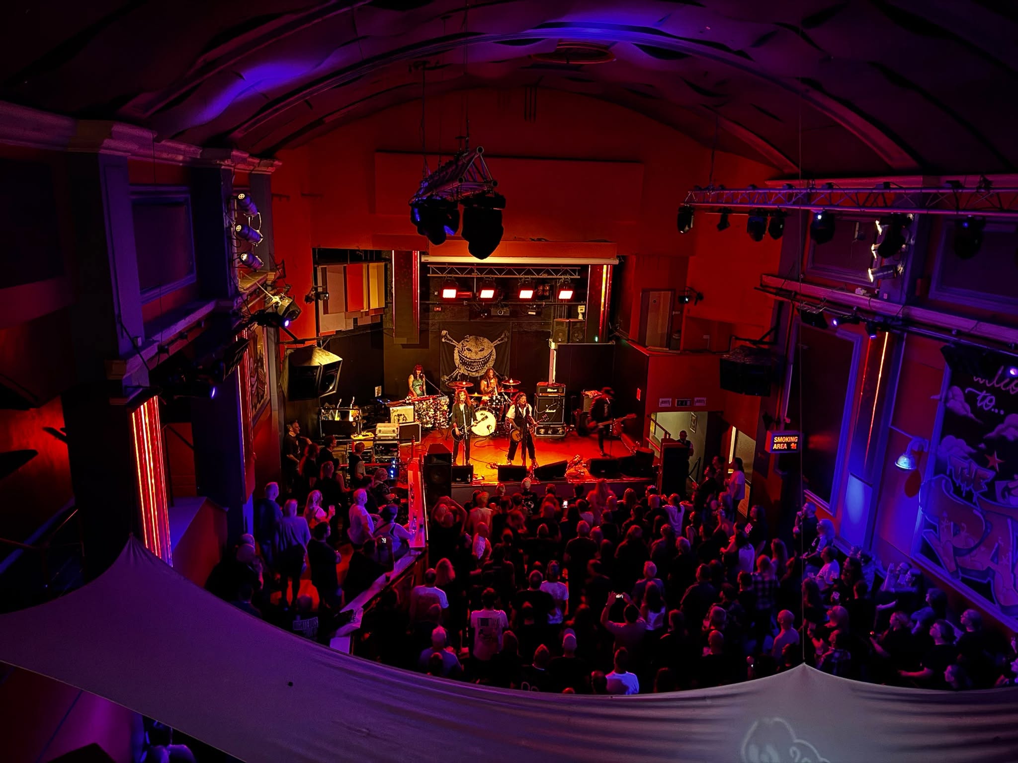 The Wildhearts performing live at The Palace