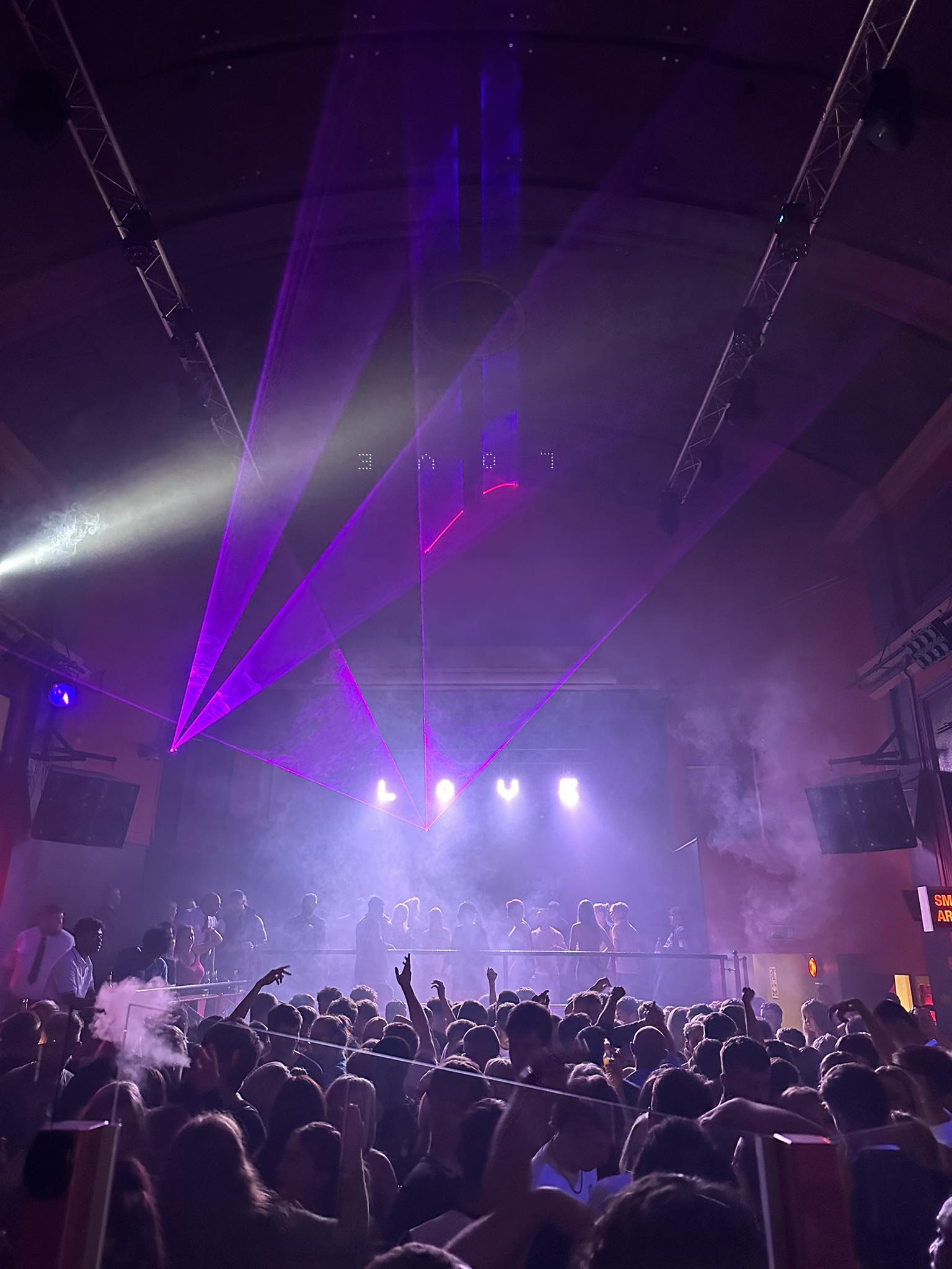 Crowd at The Palace Nightclub
