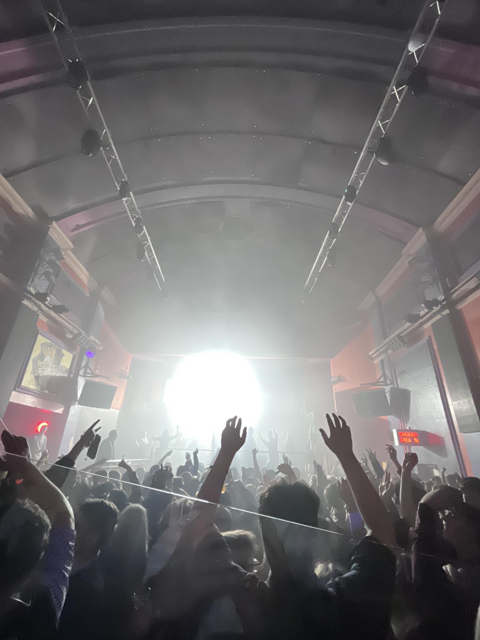 The Palace Nightclub lights and effects