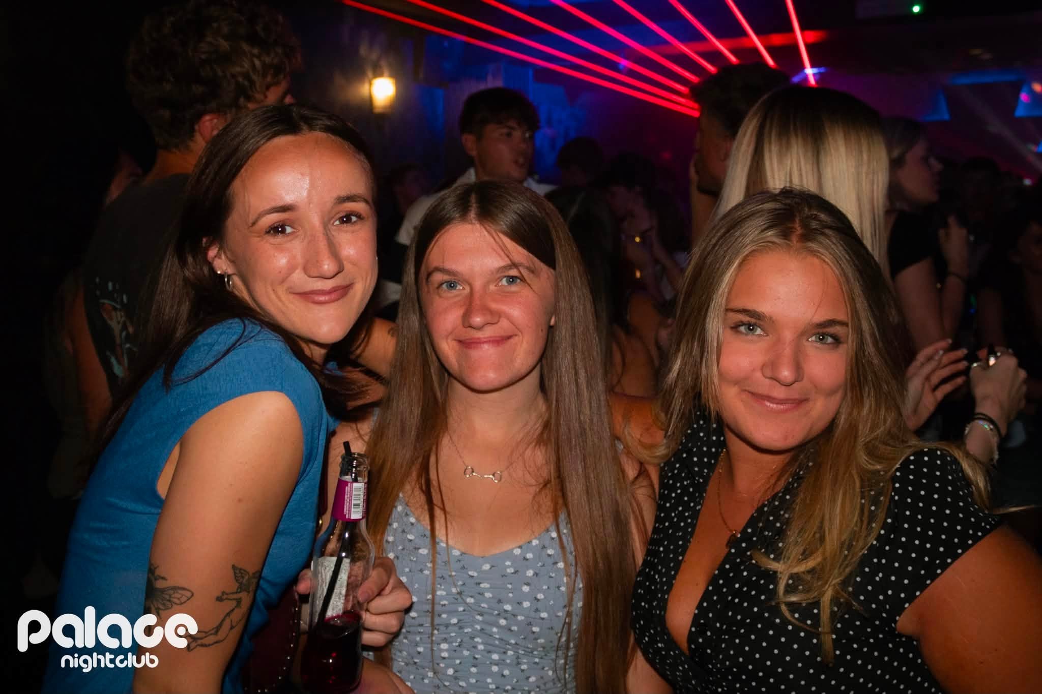 Saturday 1st August night out at The Palace