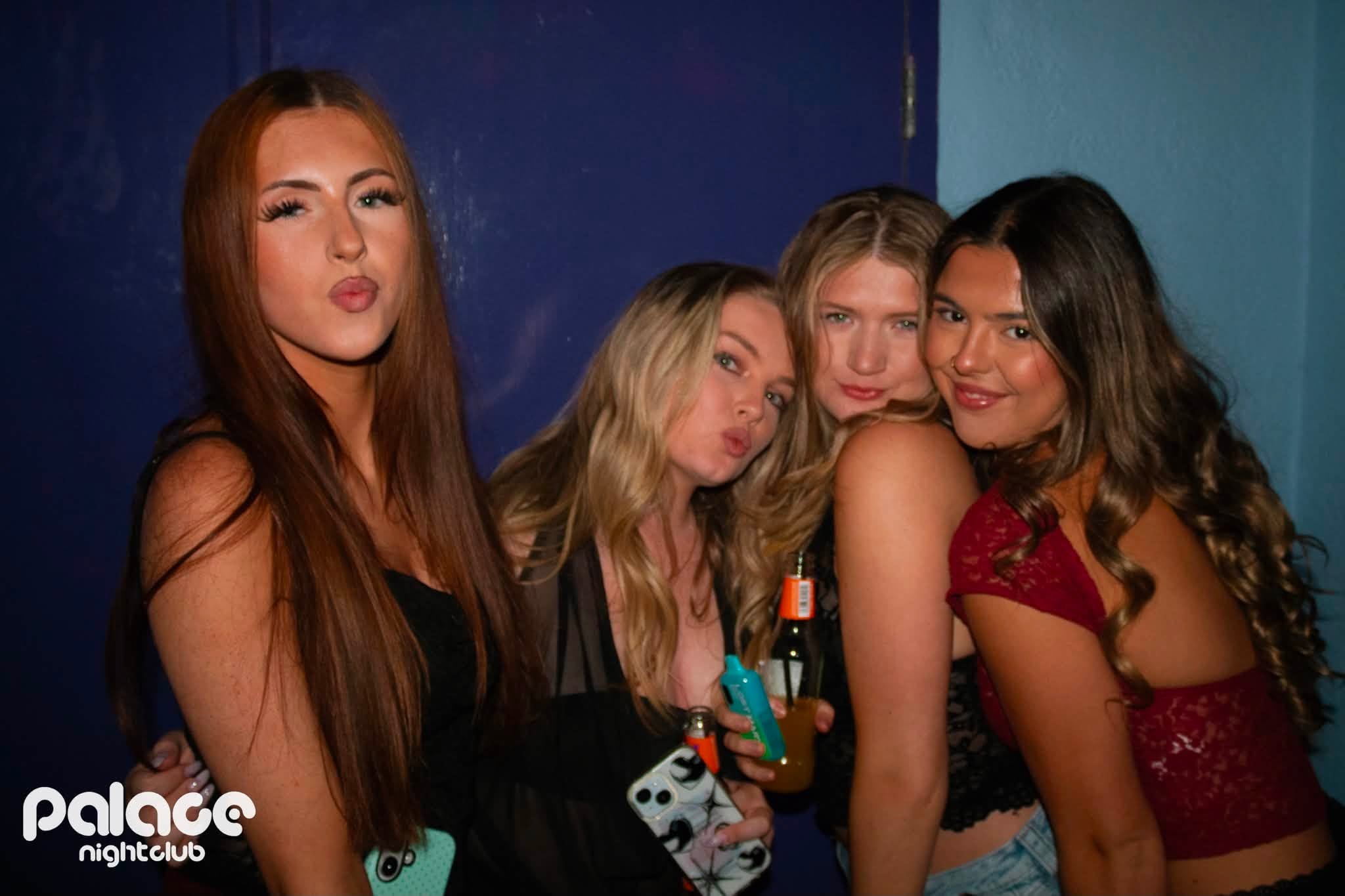 Saturday 1st August night out at The Palace
