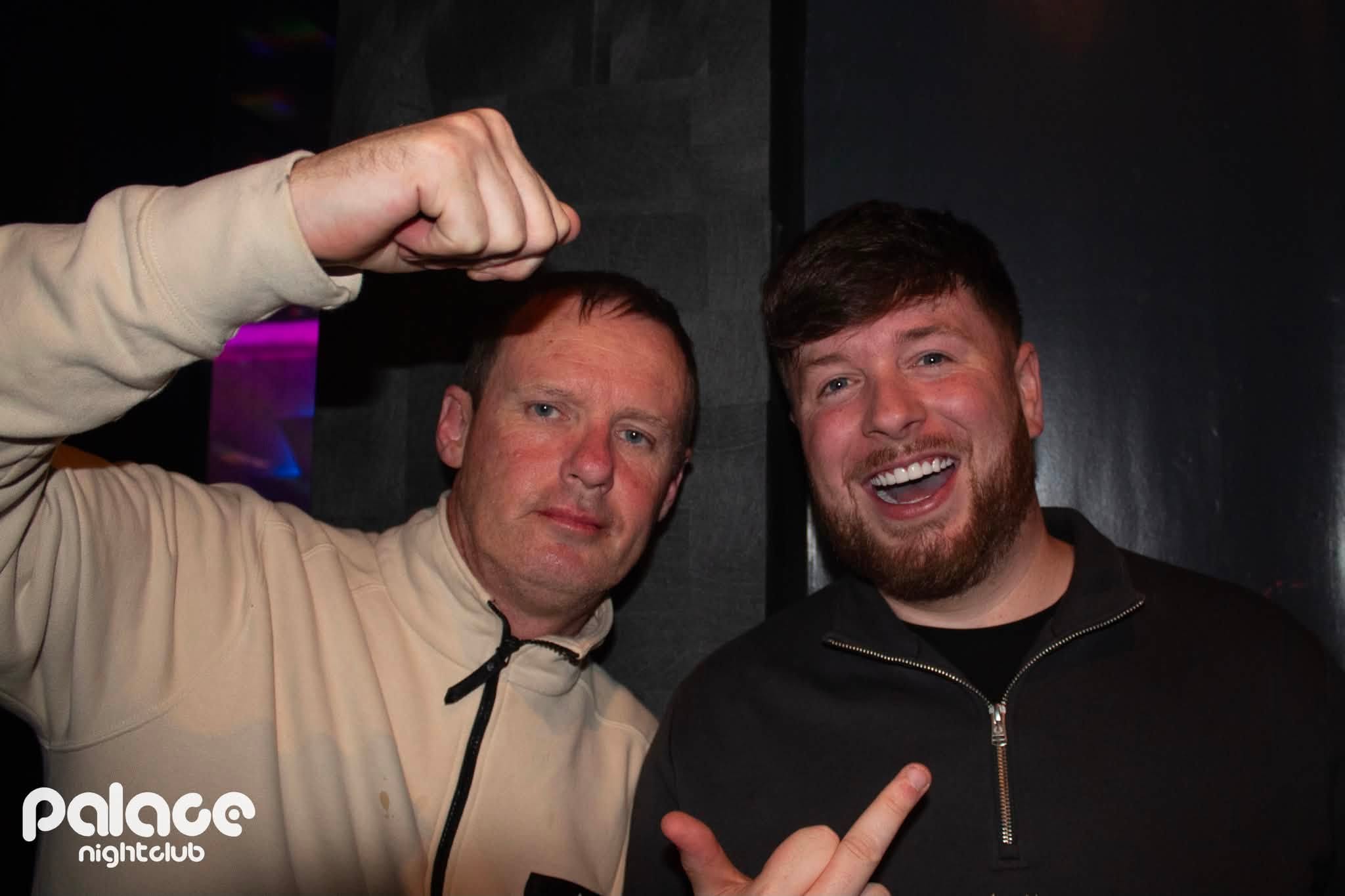 Saturday 1st August night out at The Palace