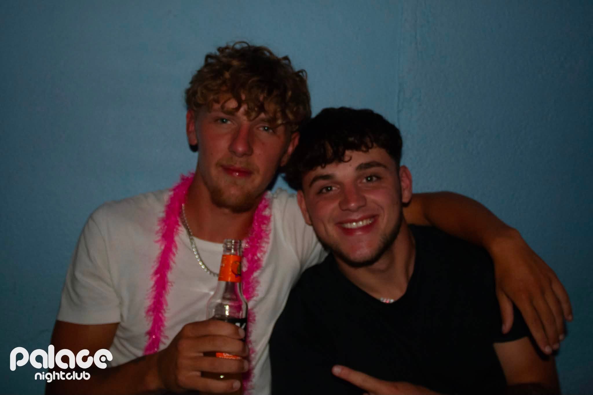 Saturday 1st August night out at The Palace