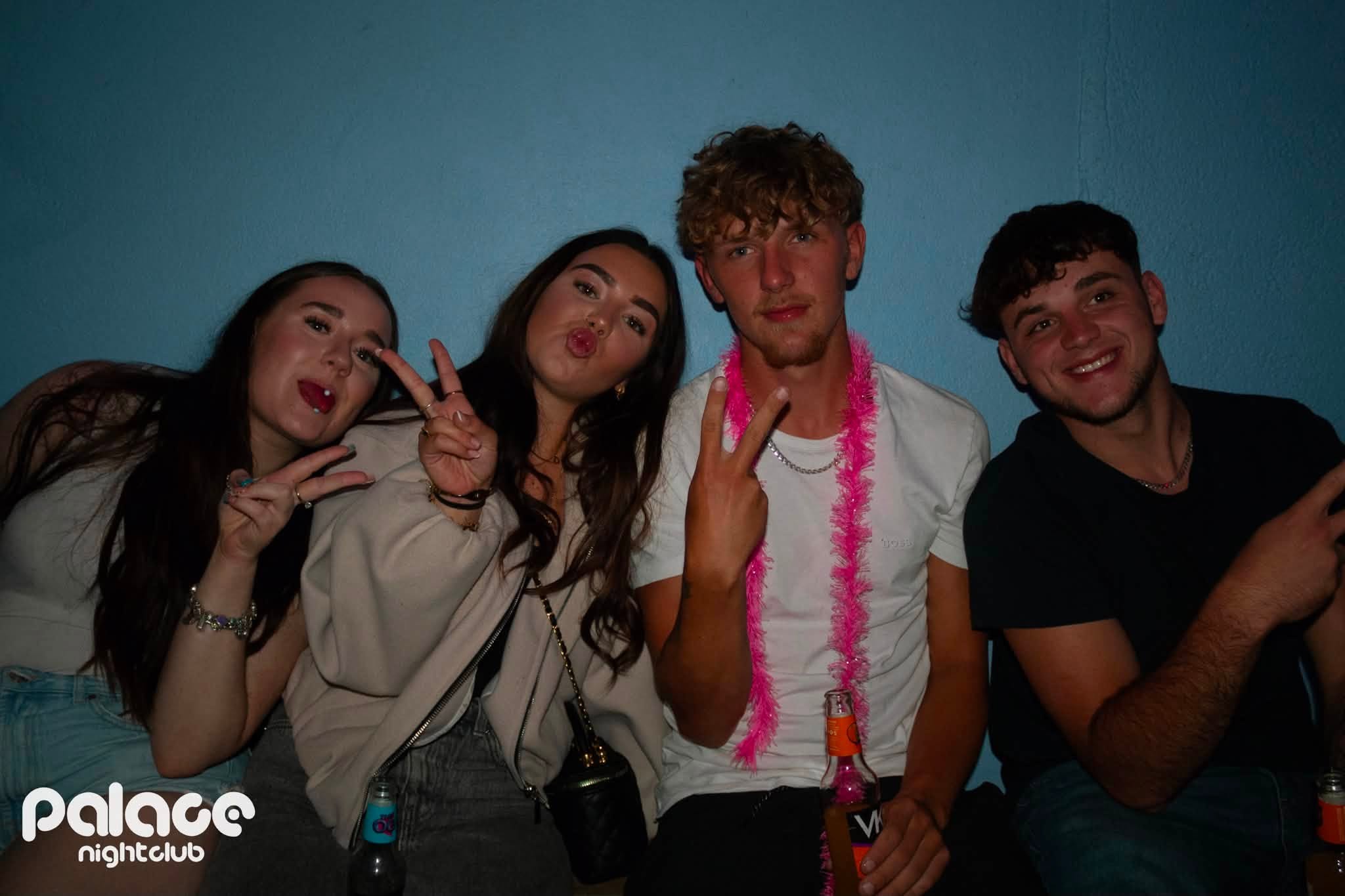Saturday 1st August night out at The Palace