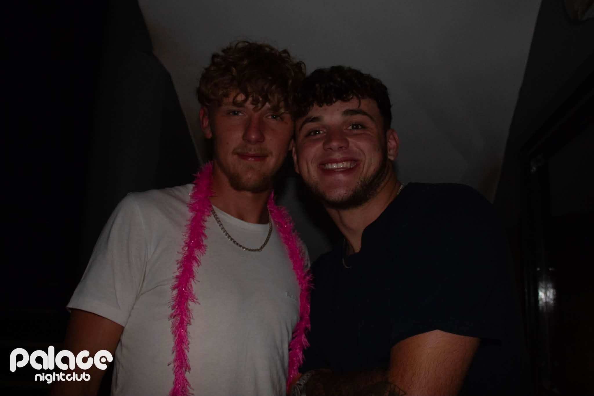 Saturday 1st August night out at The Palace