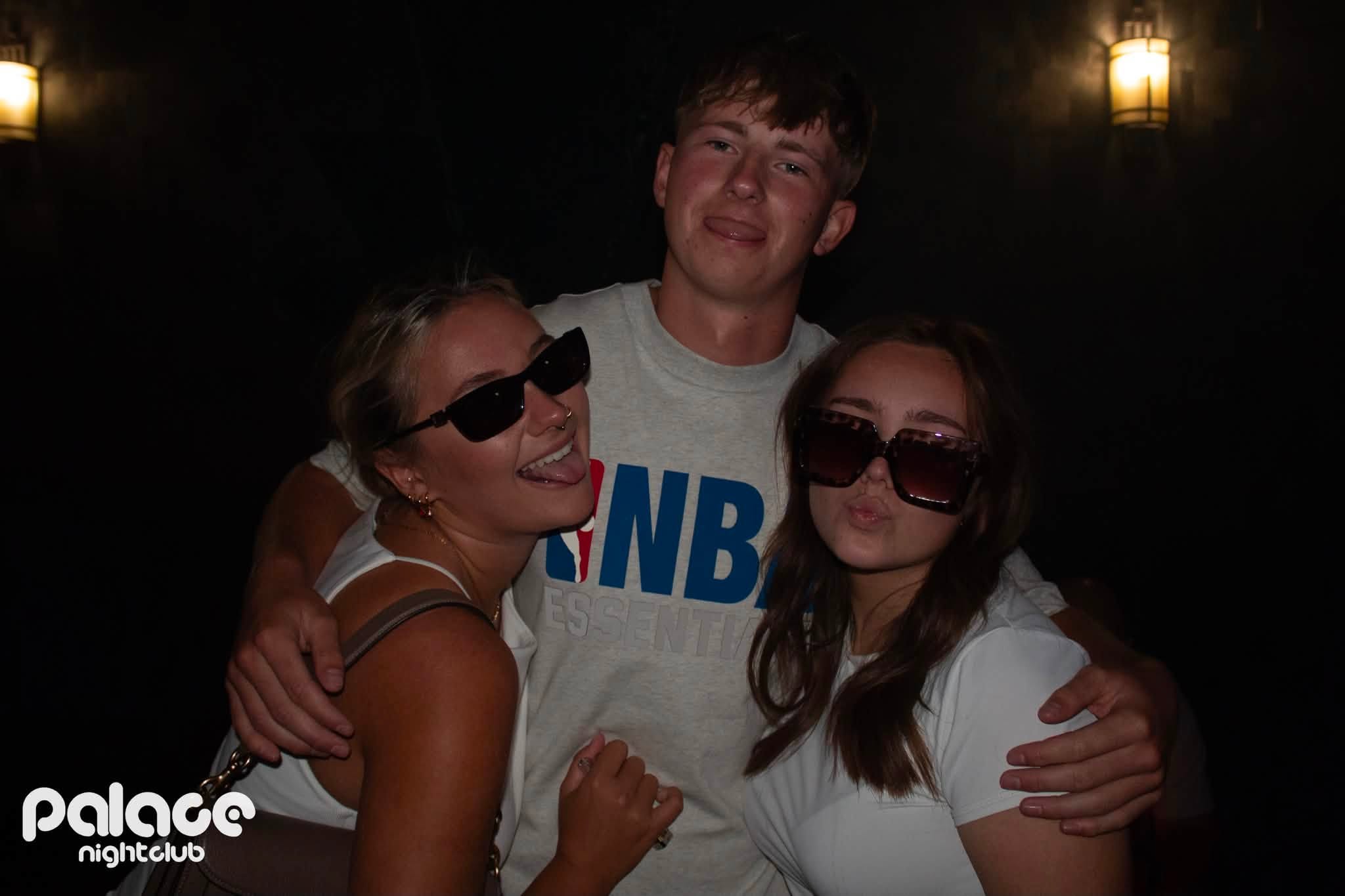 Saturday 1st August night out at The Palace