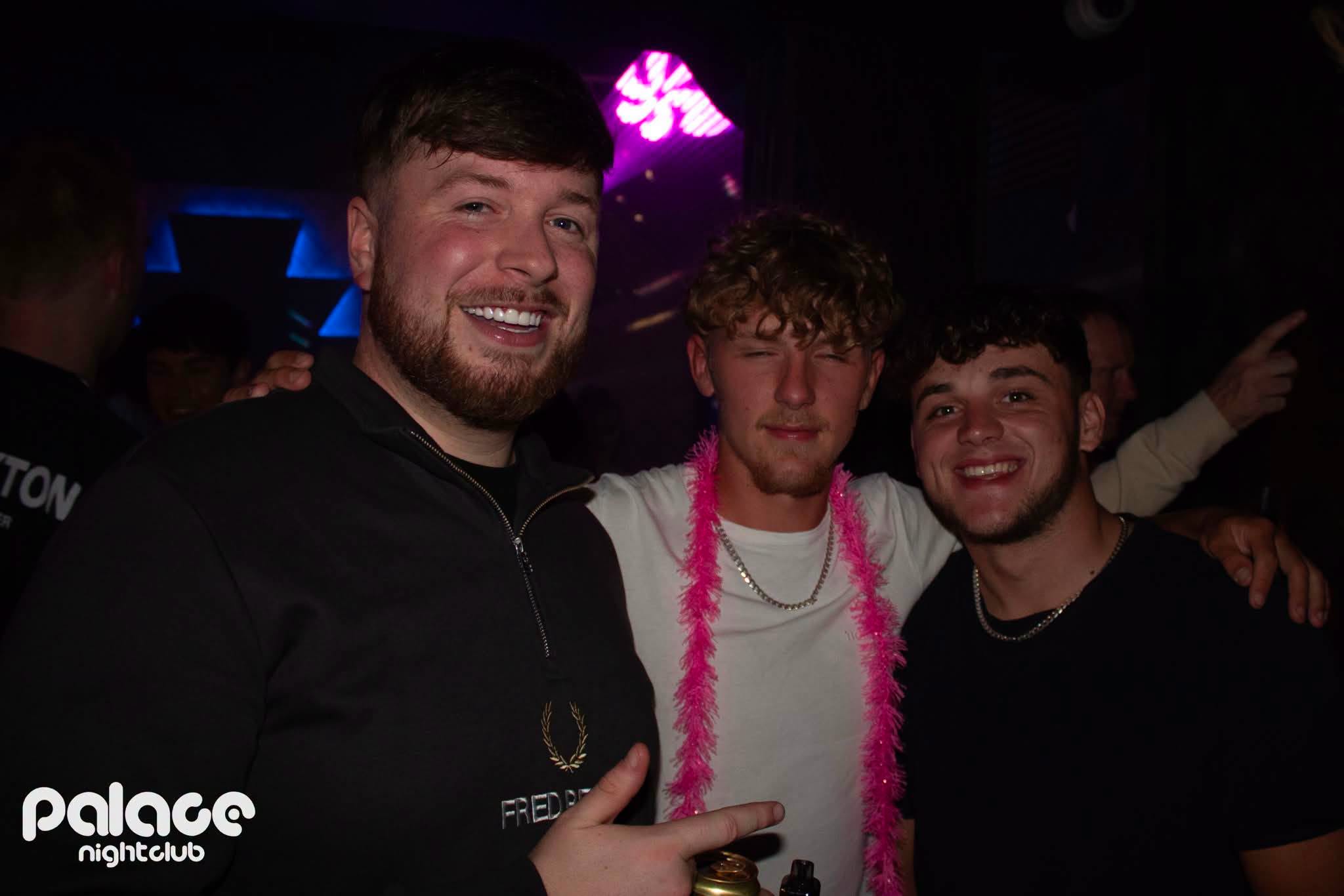 Saturday 1st August night out at The Palace