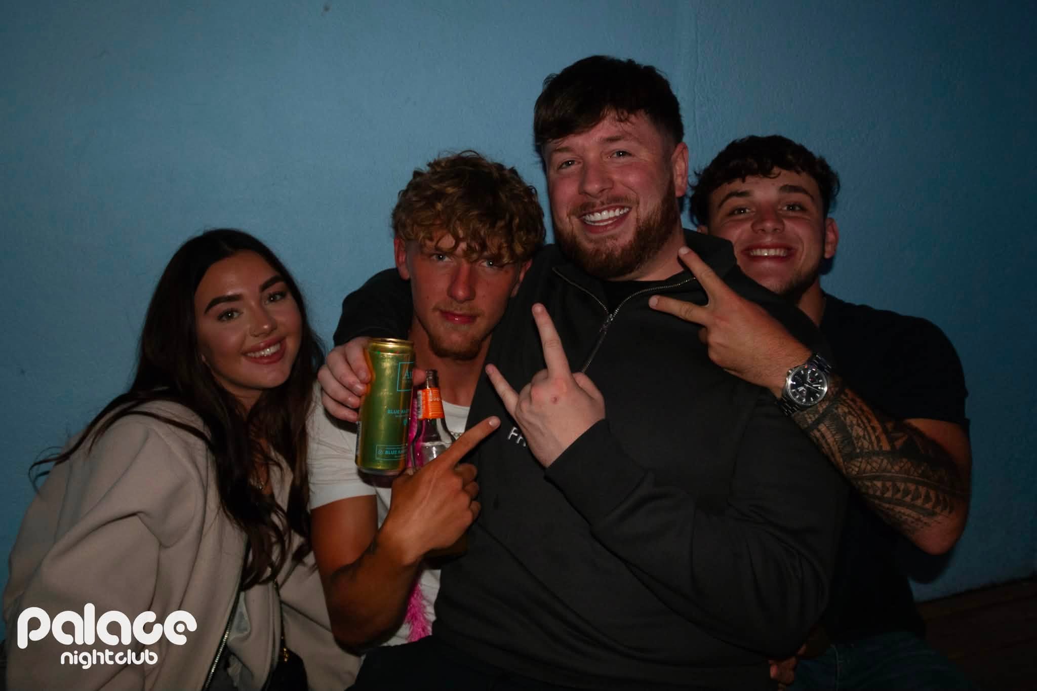 Saturday 1st August night out at The Palace