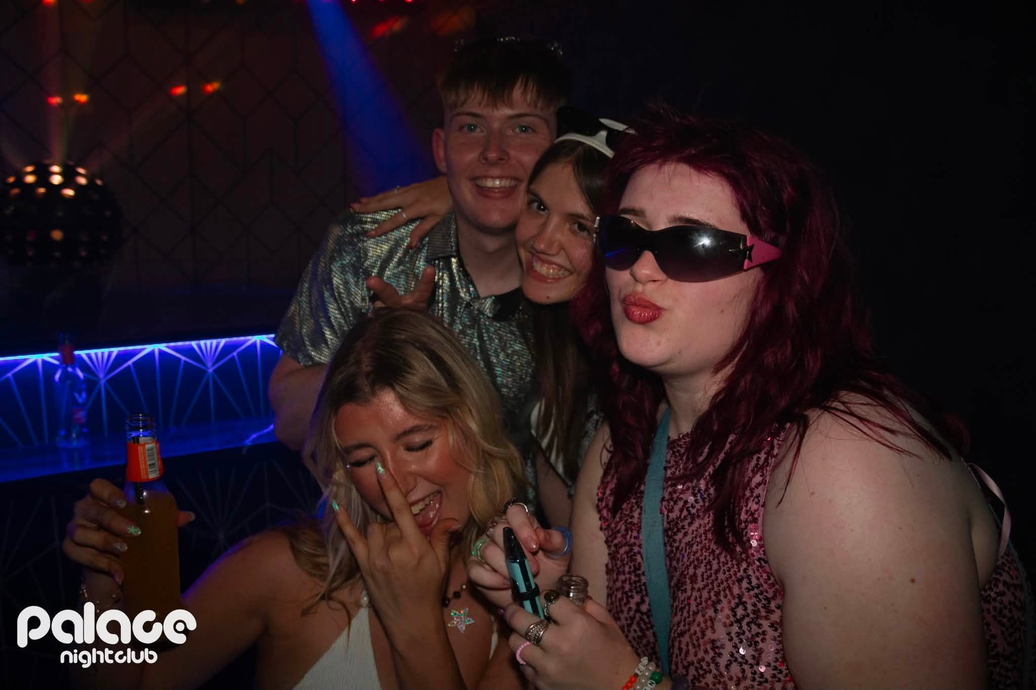 Saturday 1st August night out at The Palace