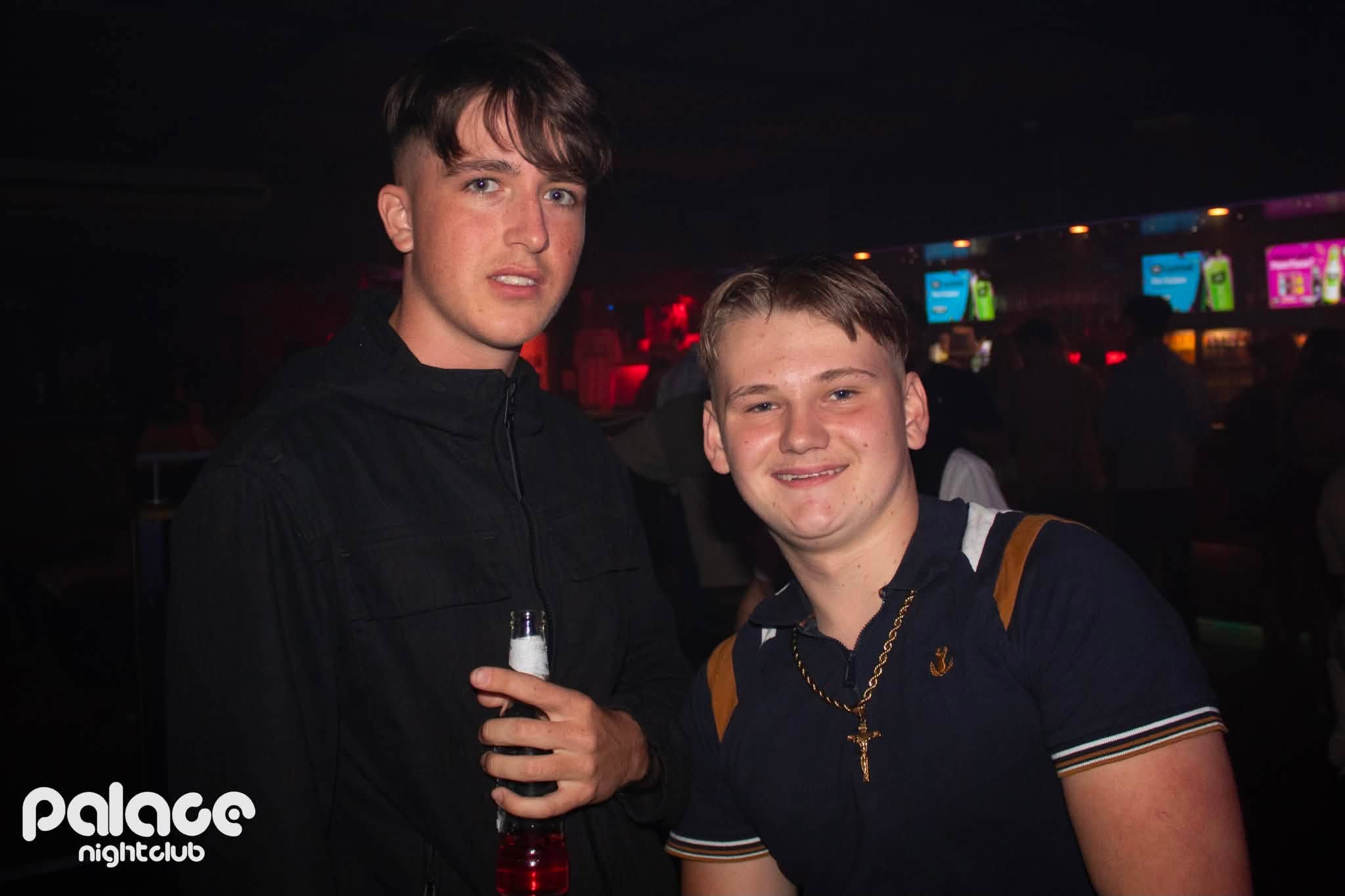 Saturday 1st August night out at The Palace