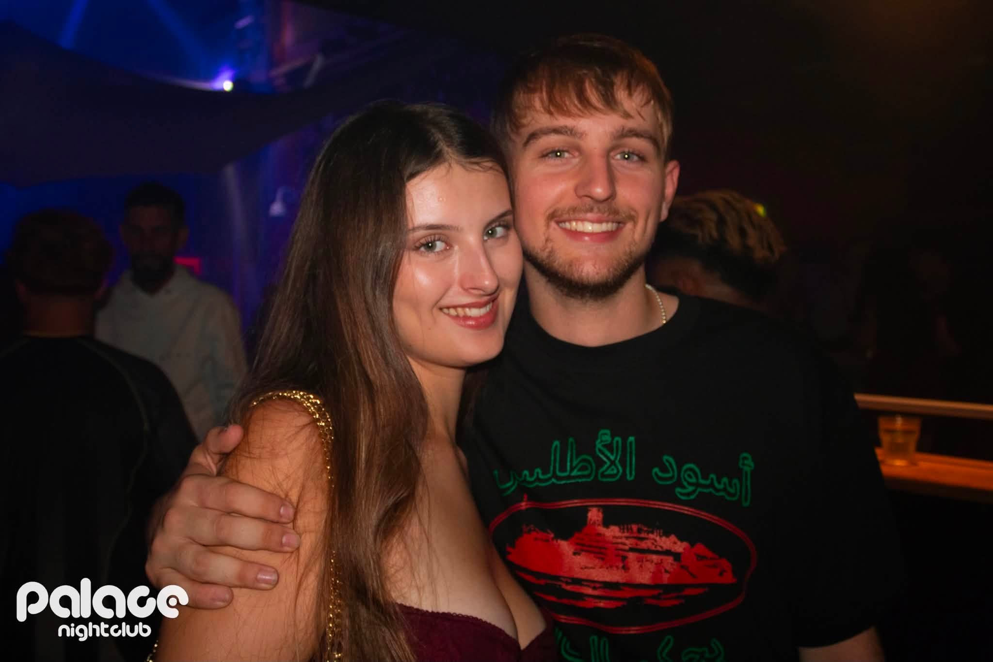 Saturday 1st August night out at The Palace