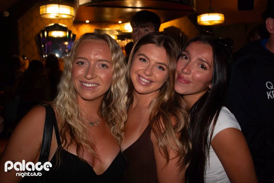 Saturday 1st August night out at The Palace